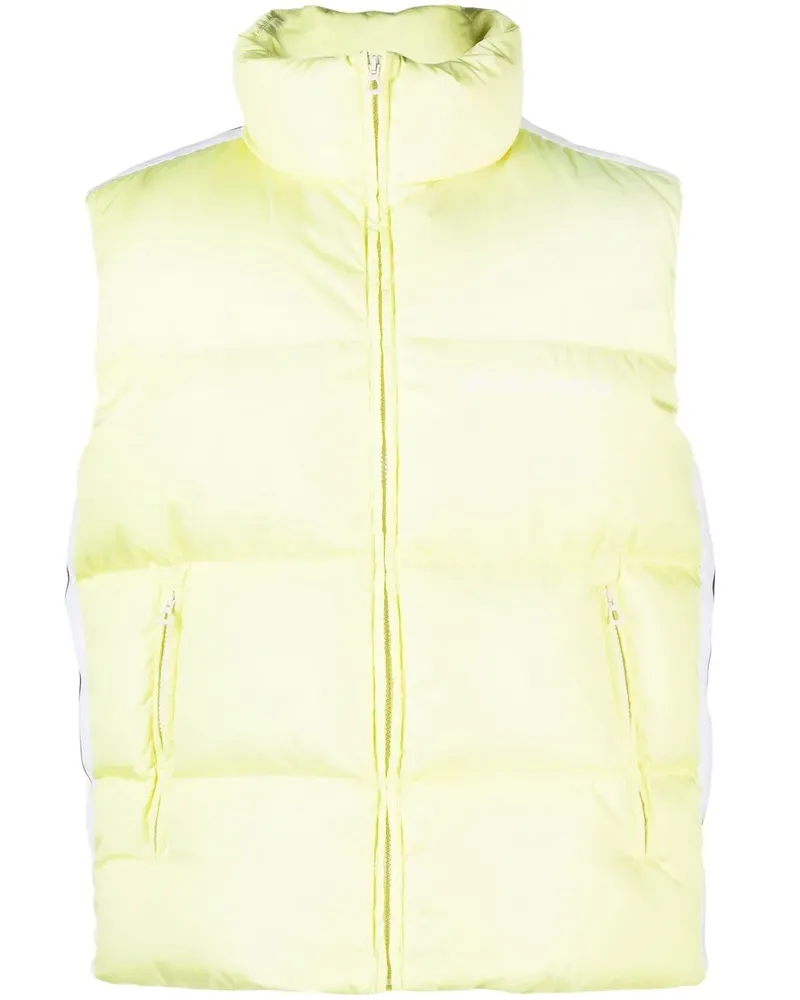 Palm Angels Gefütterte Jacke mit Reißverschluss - Gelb Gelb