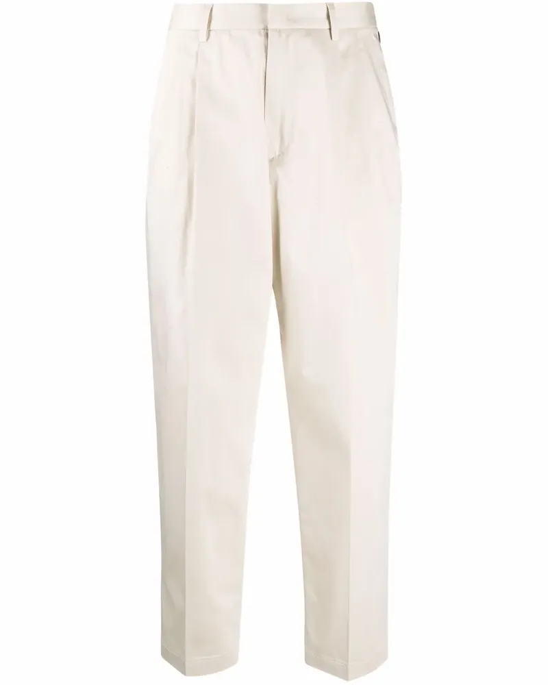 Woolrich Gerade Cropped-Hose - Nude Nude