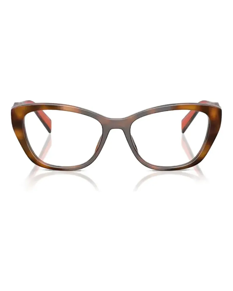 Prada tortoiseshell-pattern glasses - Braun Braun