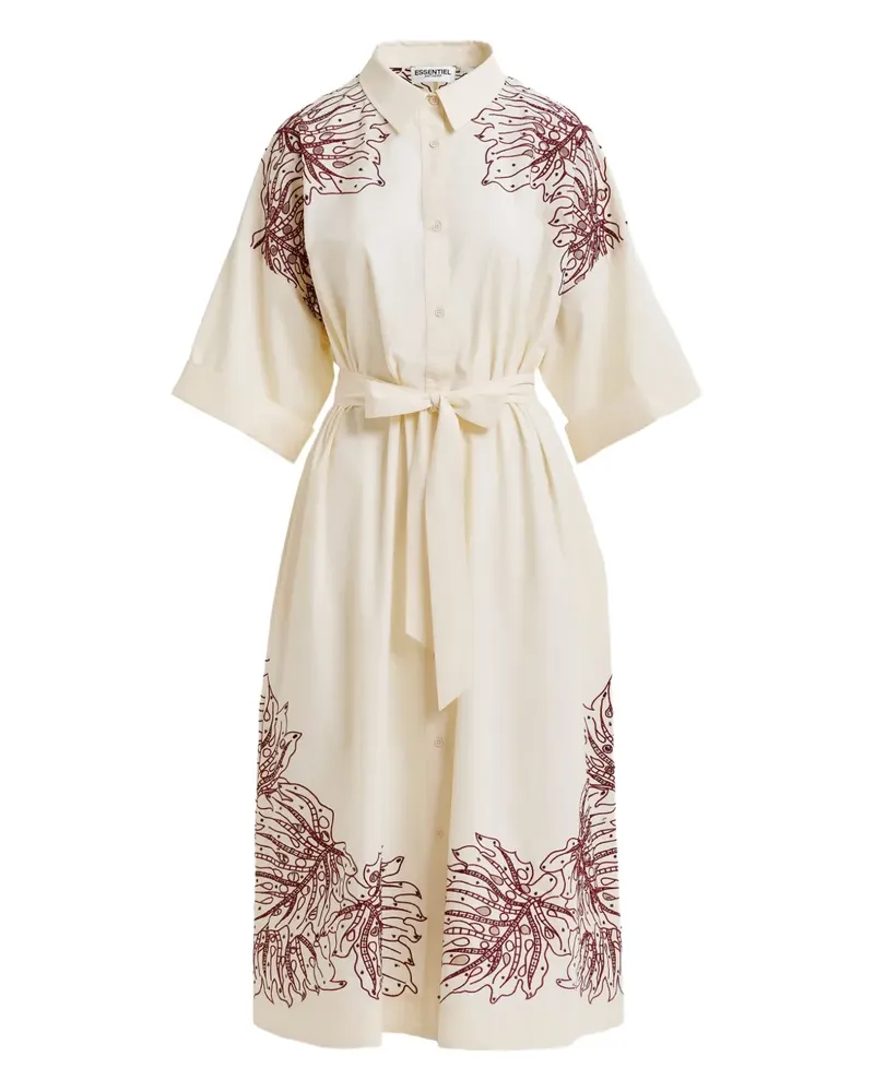 Essentiel Hanchor Hemdkleid - Nude Nude