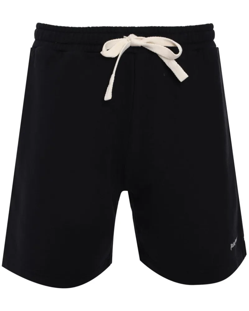 Palm Angels Shorts mit Kordelzug - Schwarz Schwarz