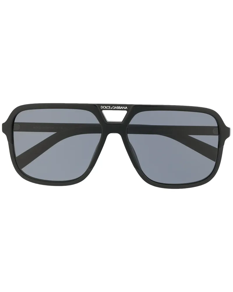 Dolce & Gabbana DG4354' Pilotenbrille - Schwarz Schwarz