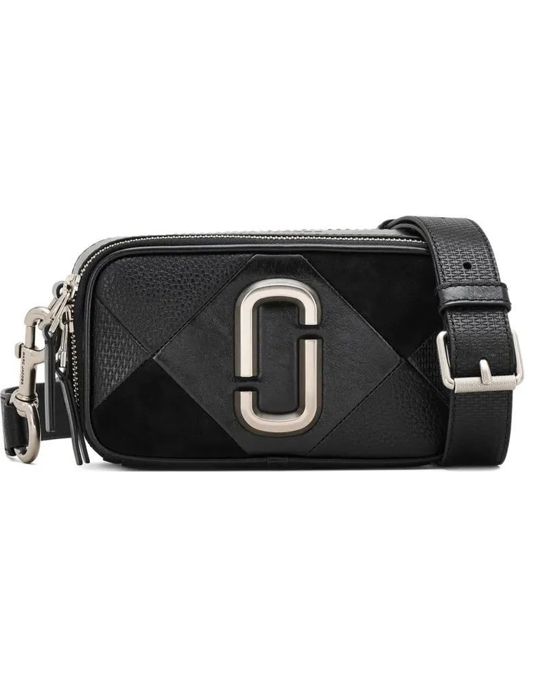 Marc Jacobs Snapshot Umhängetasche im Patchwork-Design - Schwarz Schwarz