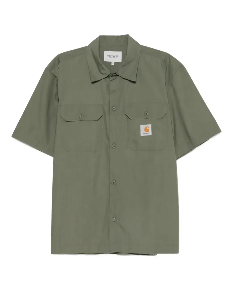 Carhartt WIP Craft Hemd mit Logo-Patch - Grün Grün