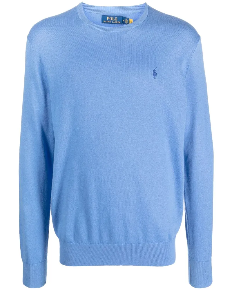 Ralph Lauren Pullover mit Logo-Stickerei - Blau Blau