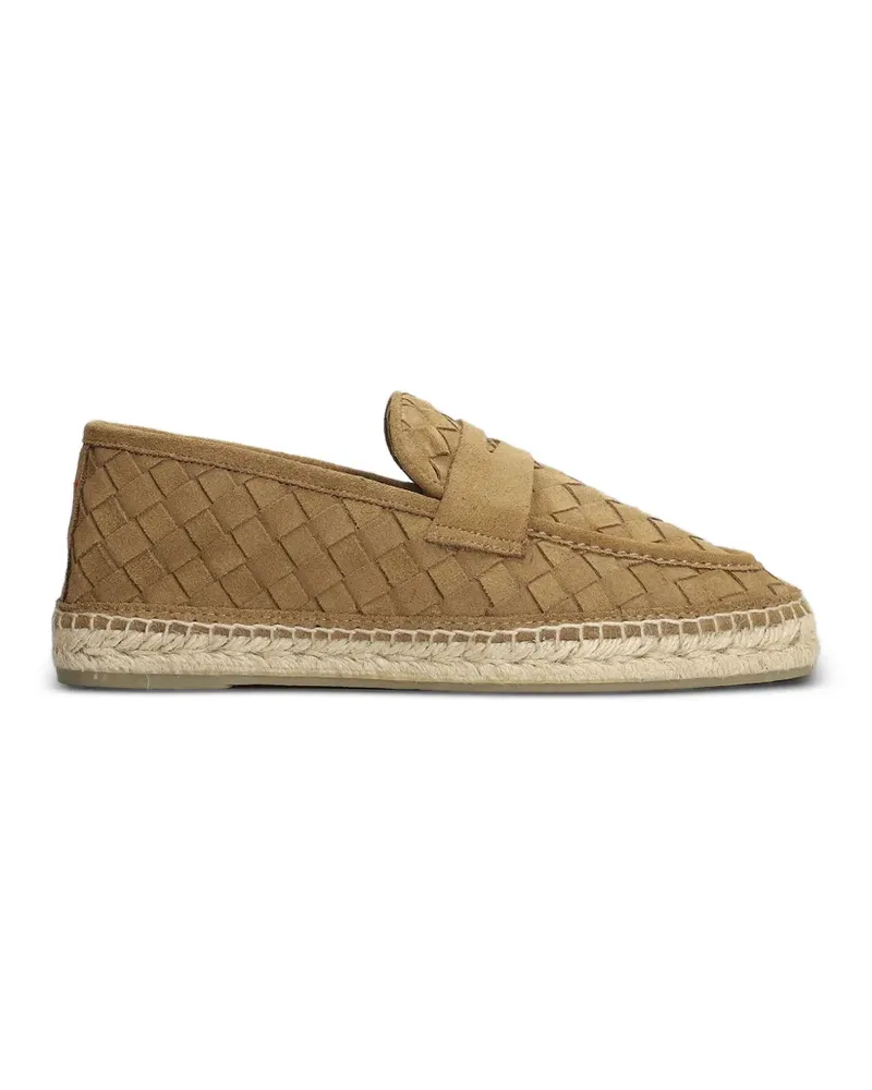Castañer Nilo 186 woven-suede espadrilles - Nude Nude