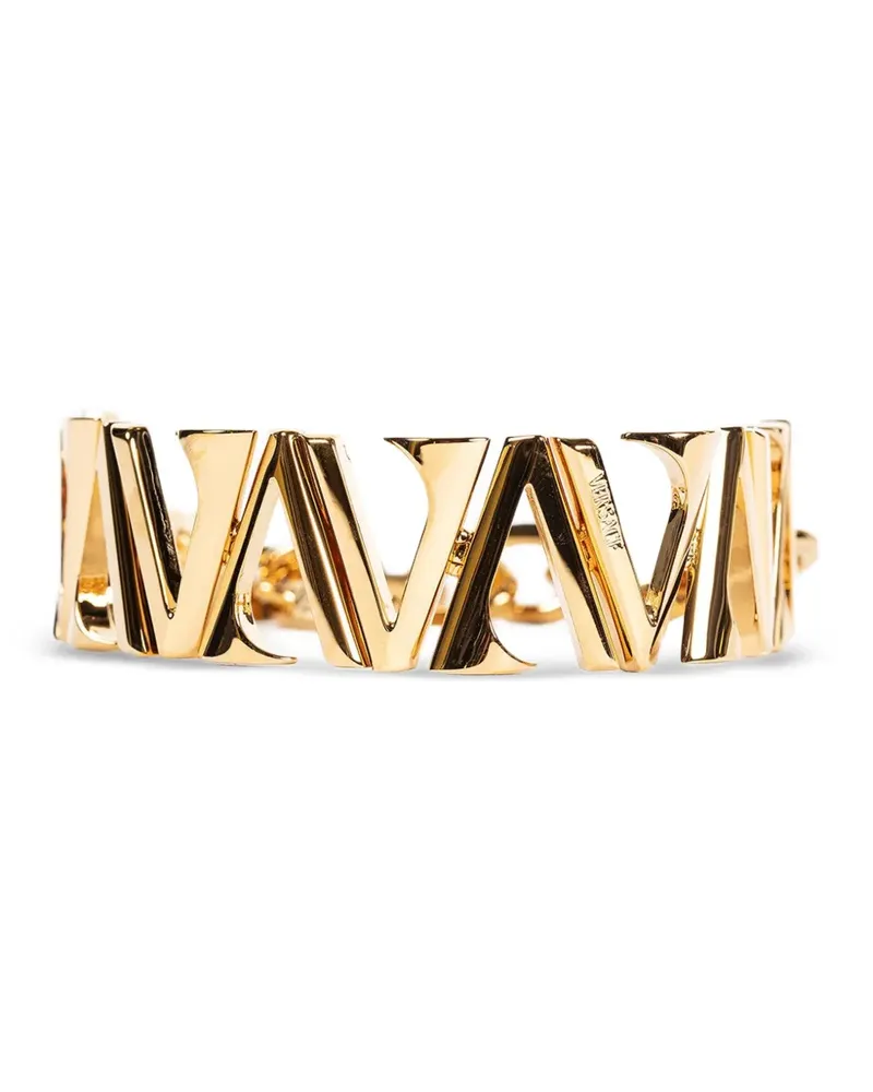 Versace logo chain bracelet - Gold Gold