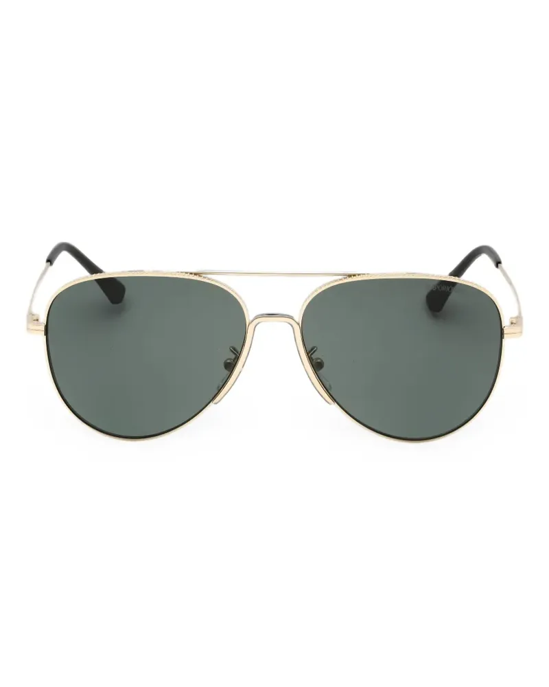Emporio Armani pilot-frame sunglasses - Gold Gold