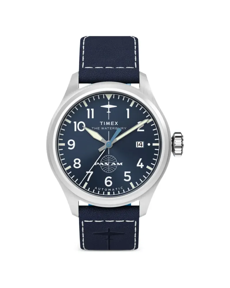 Timex x Pan Am The Waterbury 41mm - Grau Grau