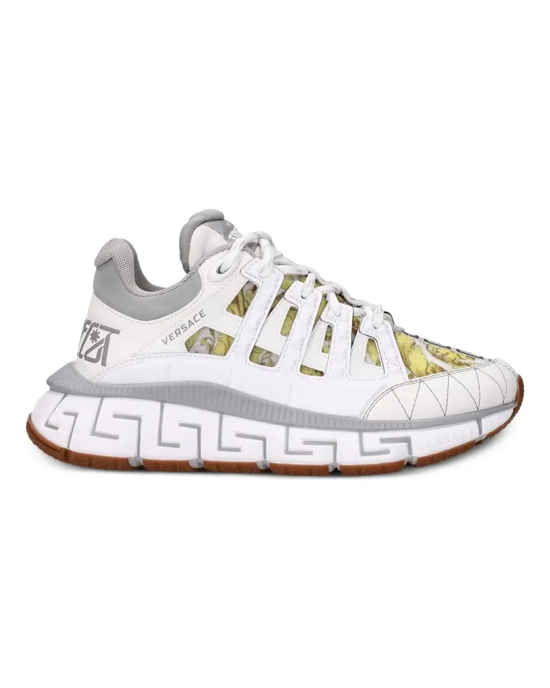 Versace Odissea leather sneakers - Weiß Weiß