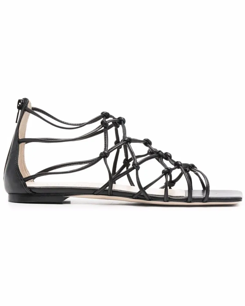 Fabiana Filippi Römersandalen 20mm - Schwarz Schwarz