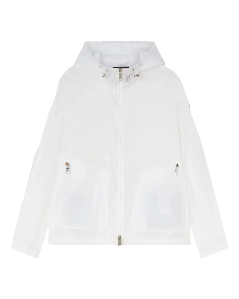 ADD zip hooded windbreaker - Weiß Weiß