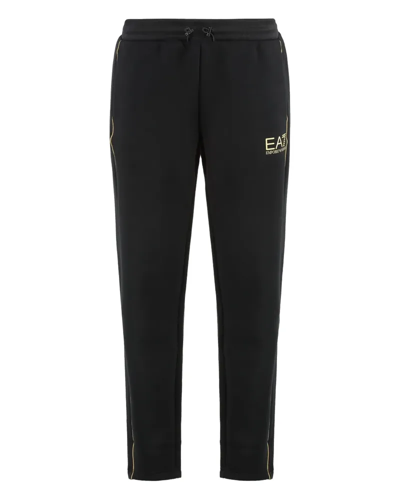 EA7 Hose mit Seitenstreifen - Schwarz Schwarz