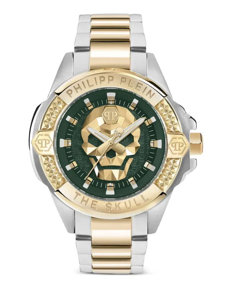 Philipp Plein The Skull Armbanduhr 44mm - Grün Grün
