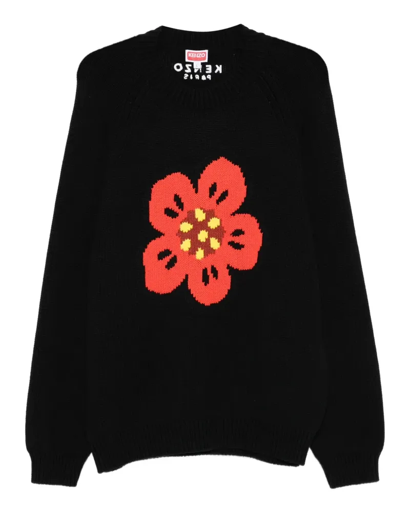 Kenzo Boke Flower Pullover - Schwarz Schwarz