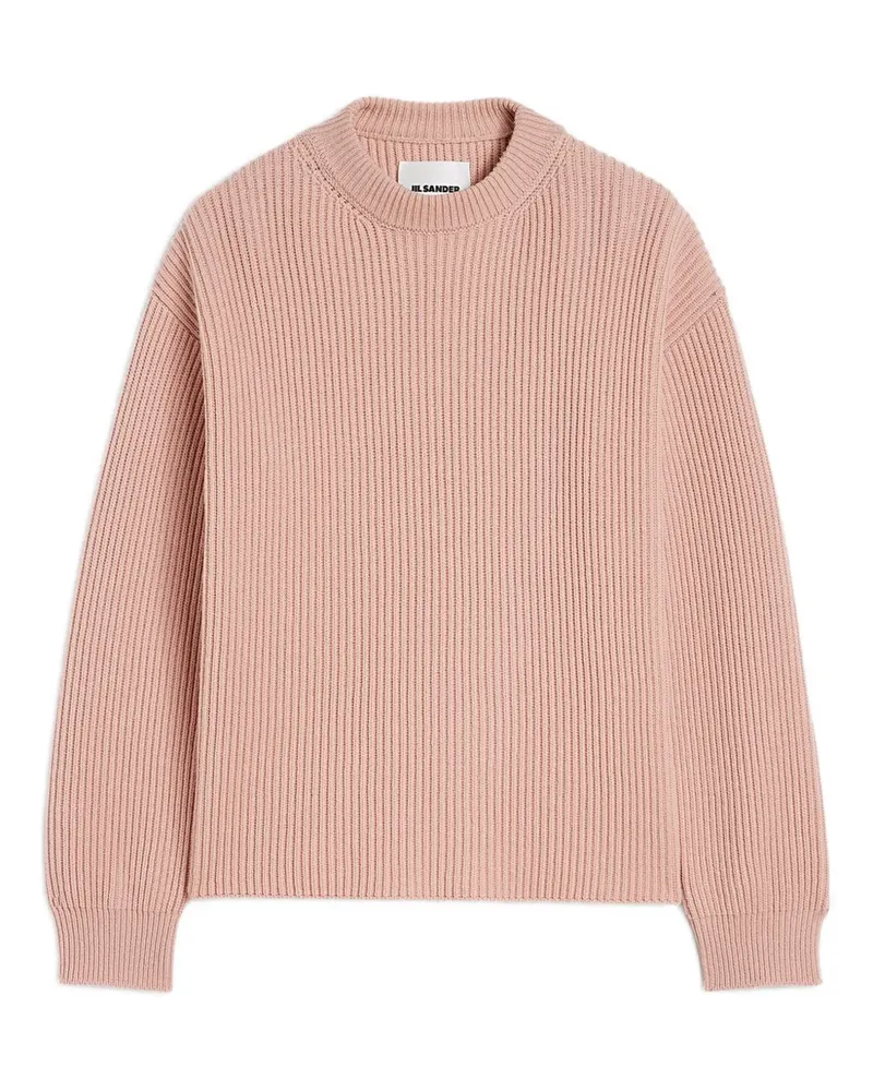 Jil Sander Gerippter Pullover - Rosa Rosa