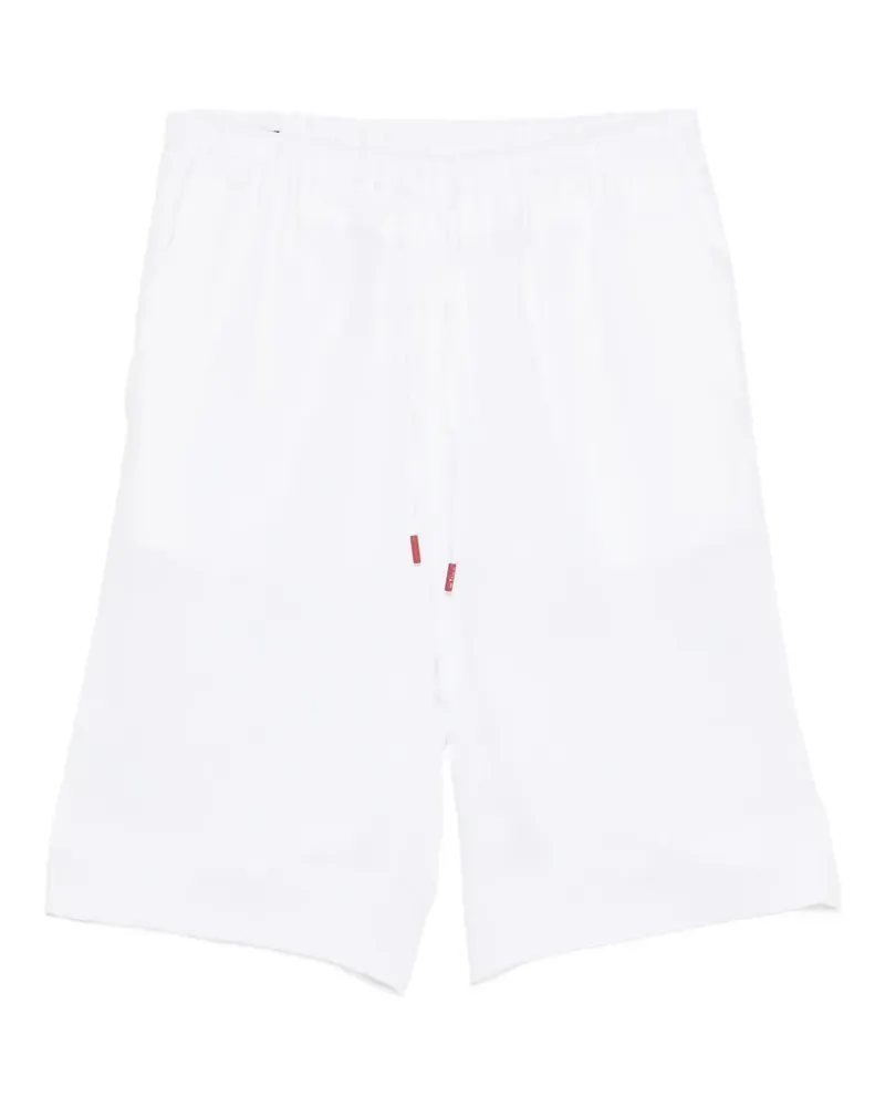 Kiton drawstring-fastening shorts - Weiß Weiß