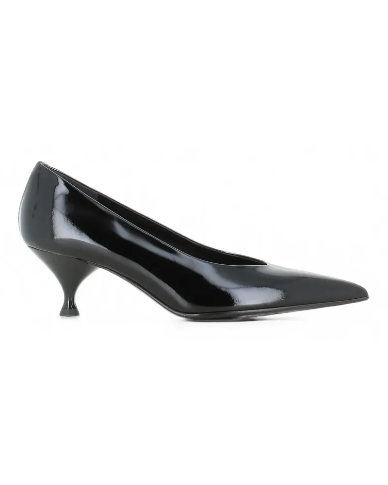 Sergio Levantesi Bellatrix 67 Pumps aus Lackleder - Schwarz Schwarz