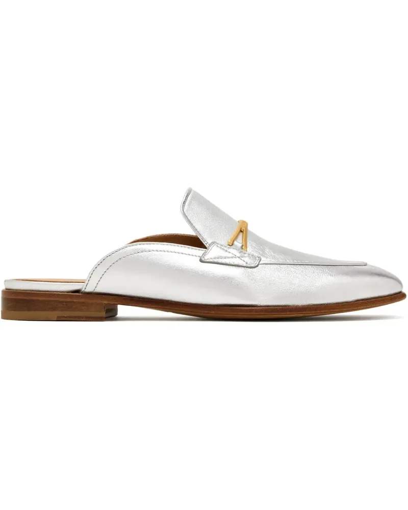 Magnanni Mules aus Silber Silber