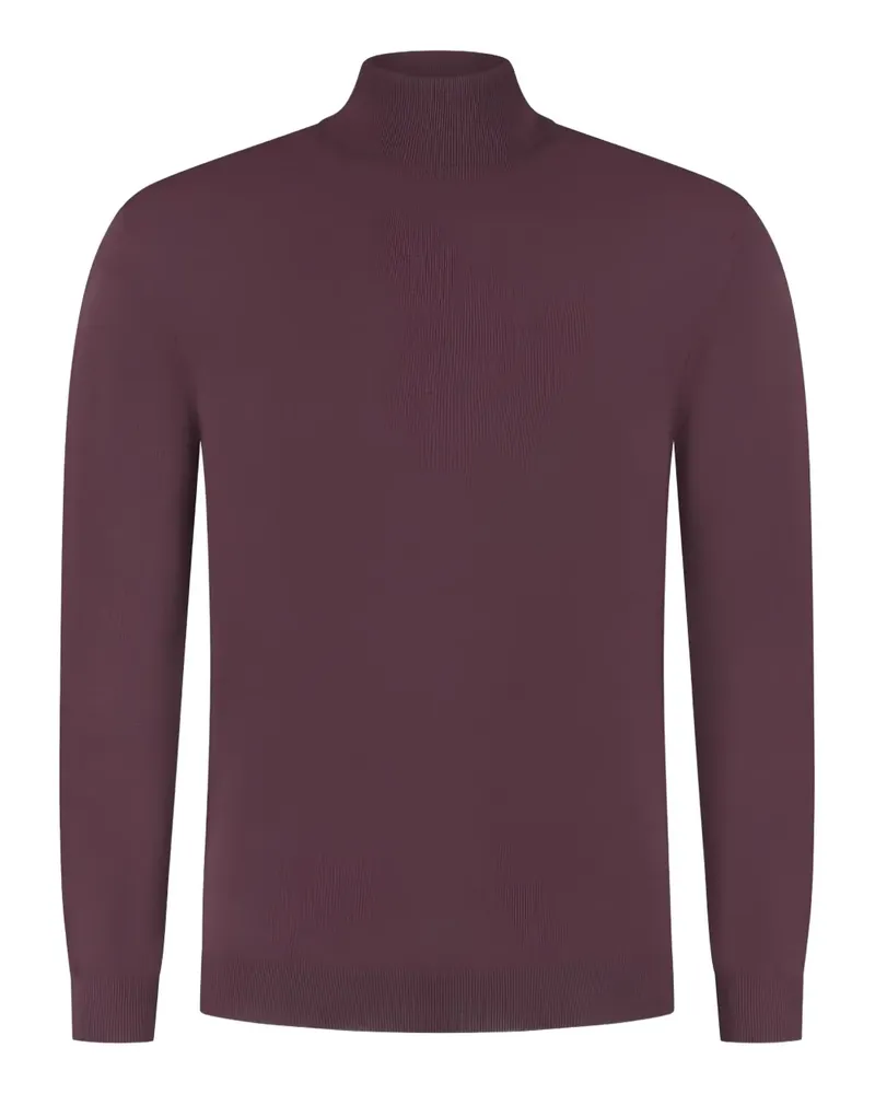 Zanone Pullover mit Stehkragen - Rot Rot