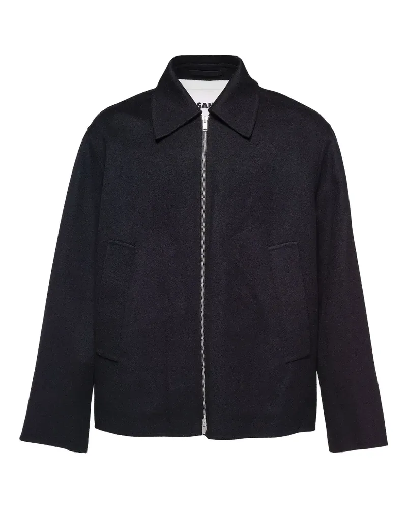 Jil Sander Jacke mit Reißverschluss - Schwarz Schwarz