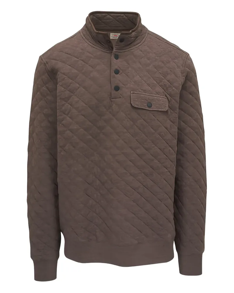 Faherty quilted pocket sweatshirt - Braun Braun