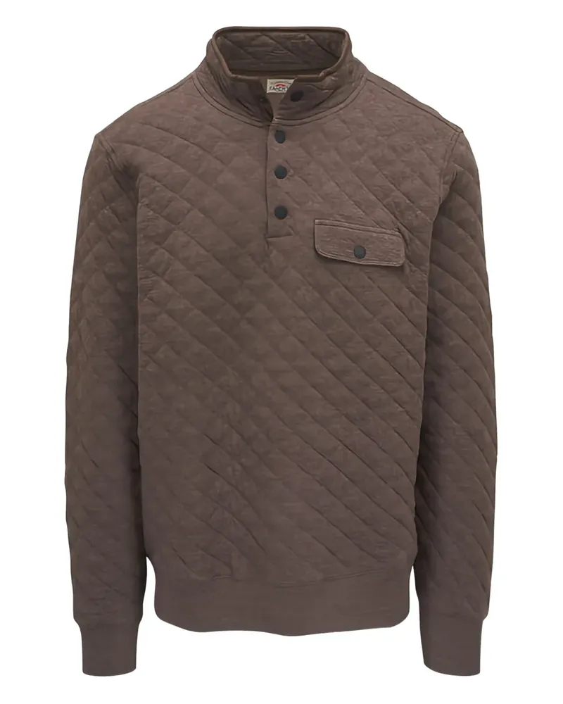 Faherty quilted pocket sweatshirt - Braun Braun