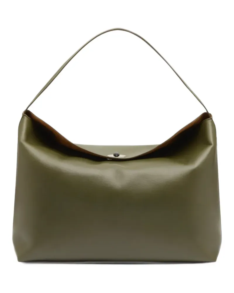 Christopher Esber Turnlock Grande Schultertasche - Grün Grün