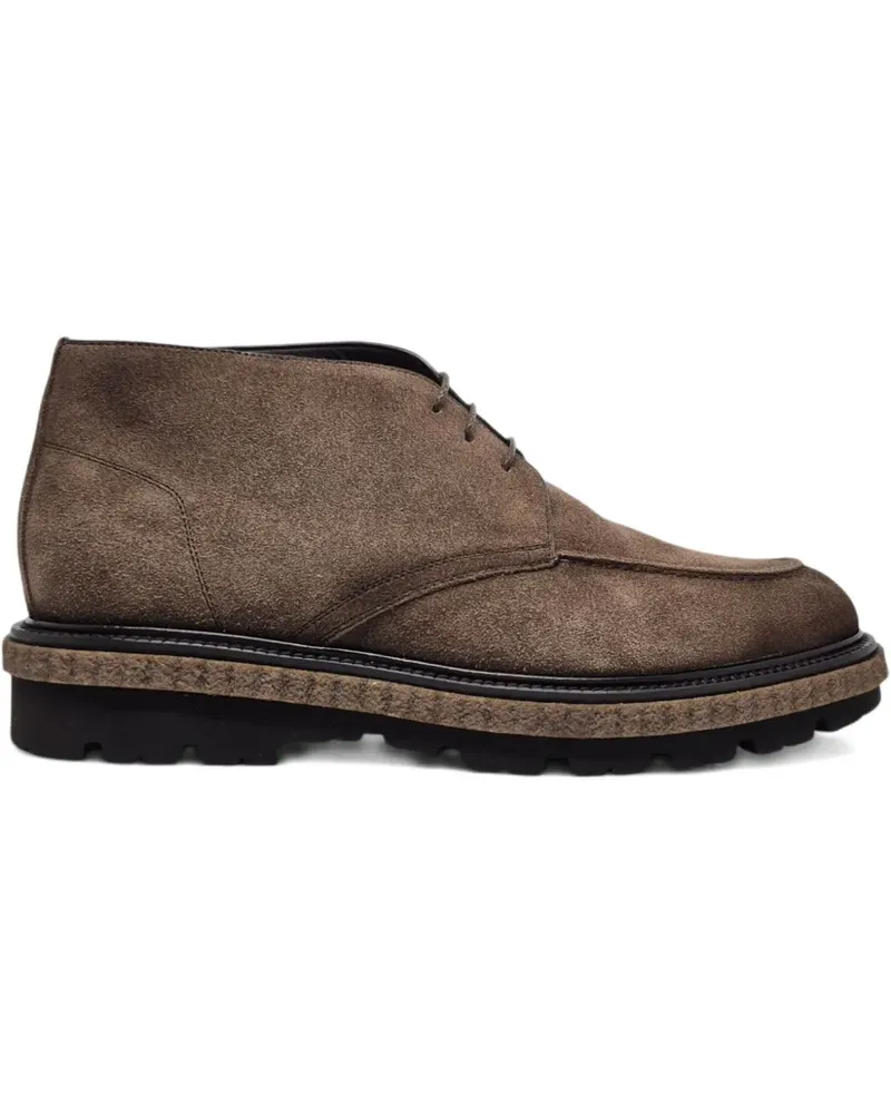 Barrett Schnürstiefel aus Wildleder - Braun Braun