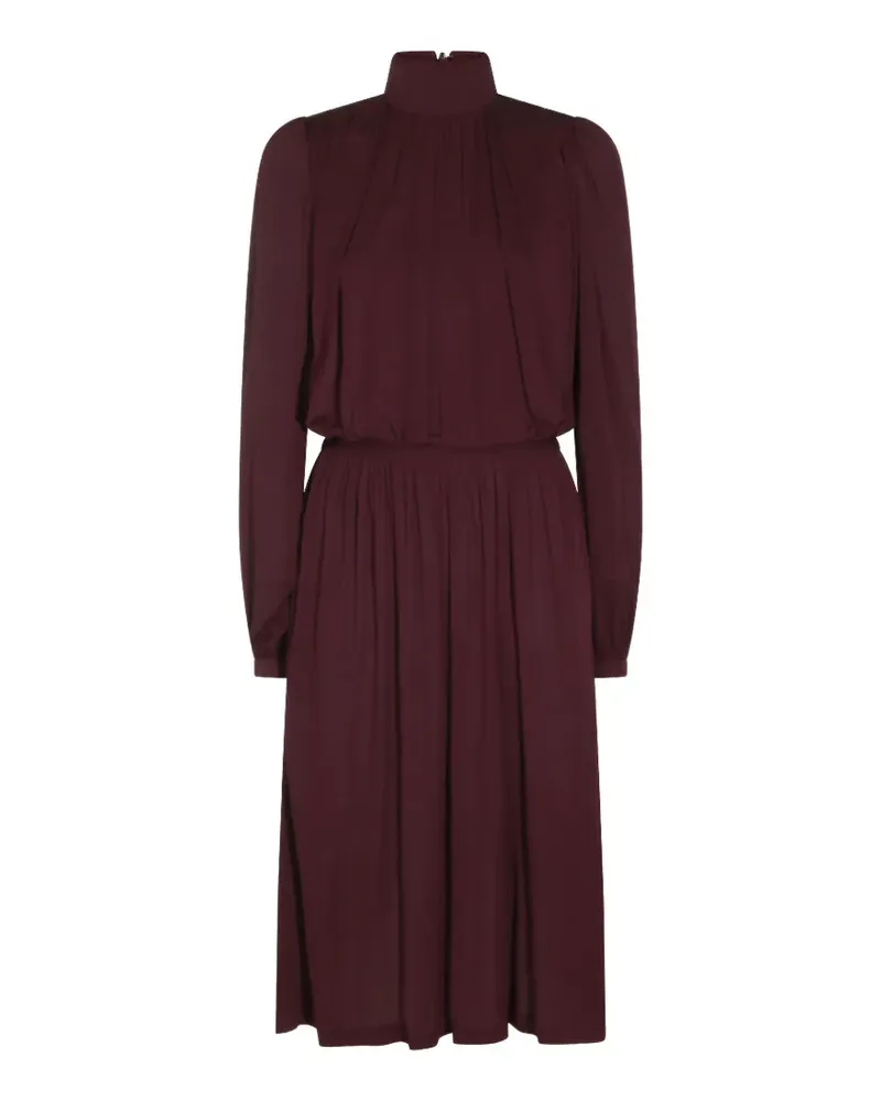 Gucci Kleid aus leichtem Viskose-Krepp - Rot Rot