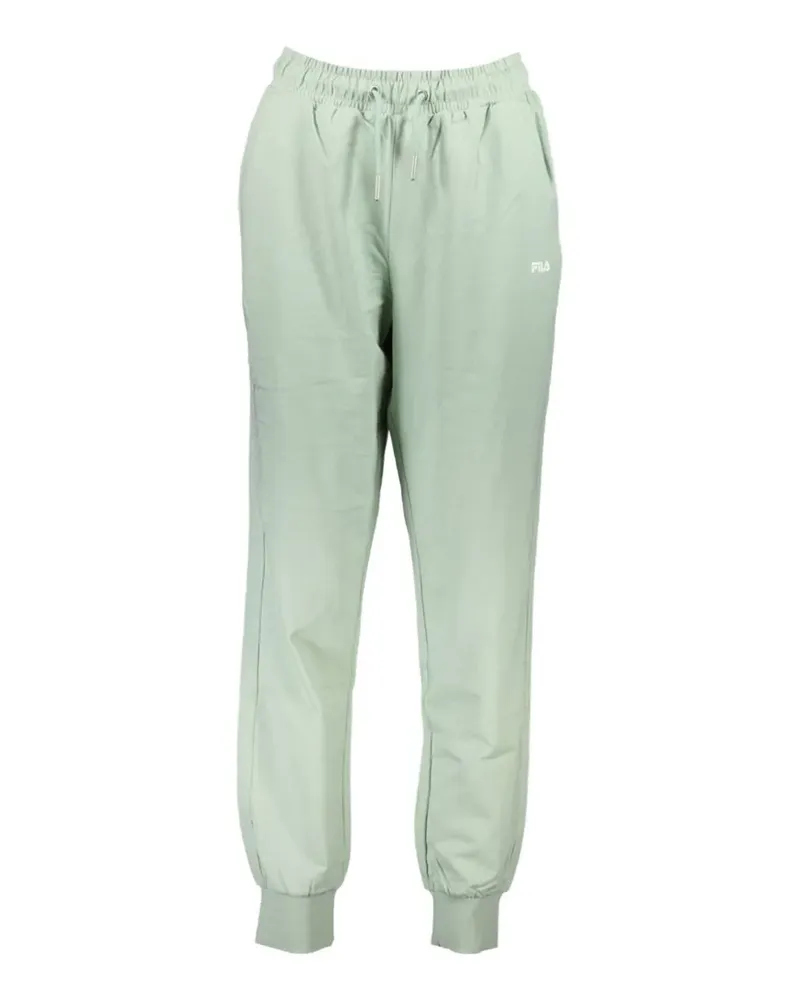 Fila drawstring cotton track pants - Grün Grün