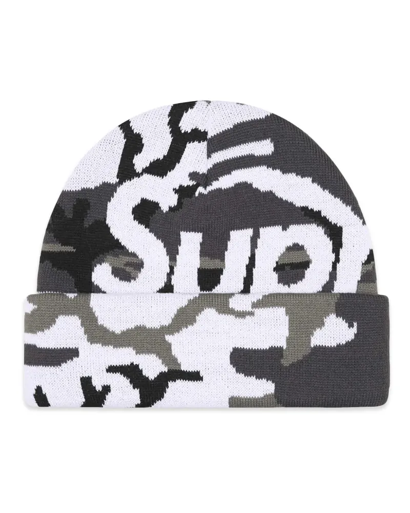Supreme Being camouflage beanie hat - Grau Grau