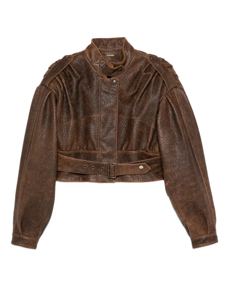 Chloé belted jacket - Braun Braun