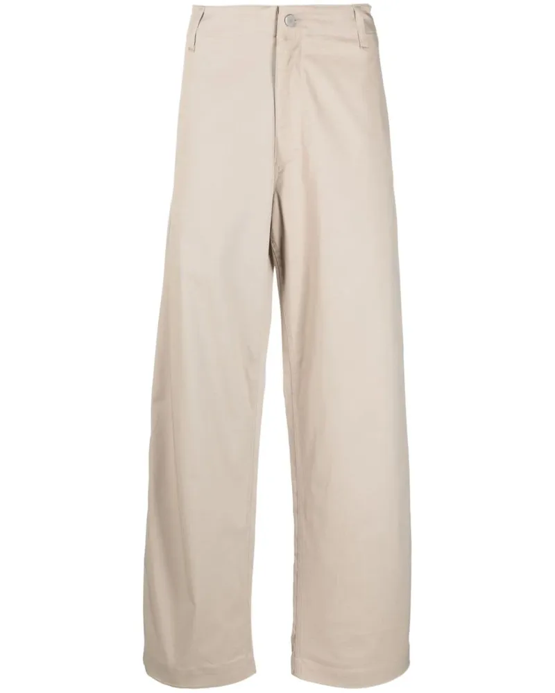 Emporio Armani ASV Chino aus Gabardine - Nude Nude