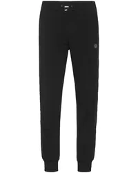 Philipp Plein Jogginghose mit Logo-Patch Schwarz