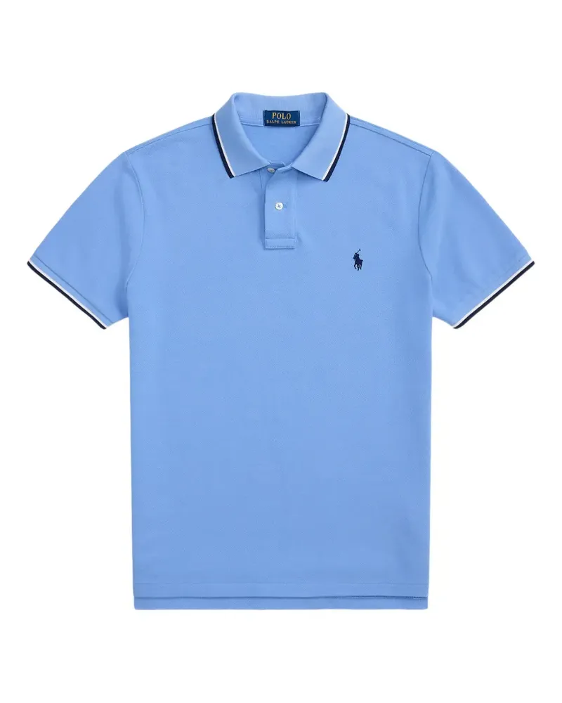 Ralph Lauren Poloshirt mit Stickerei - Blau Blau