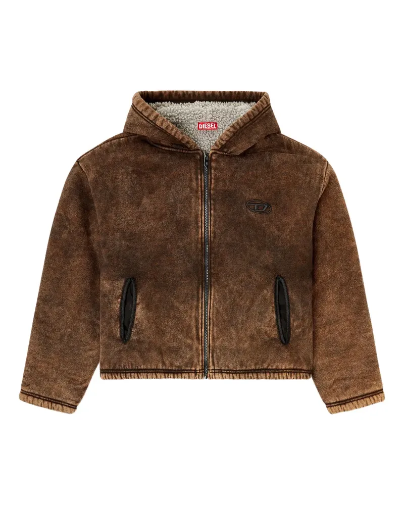 Diesel F-Ella zip jacket - Braun Braun
