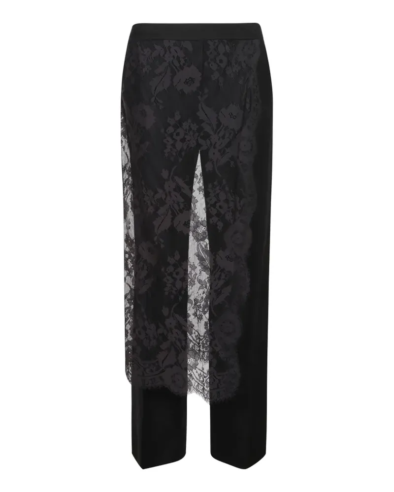 Zimmermann Valiant lace-panelled trousers - Schwarz Schwarz