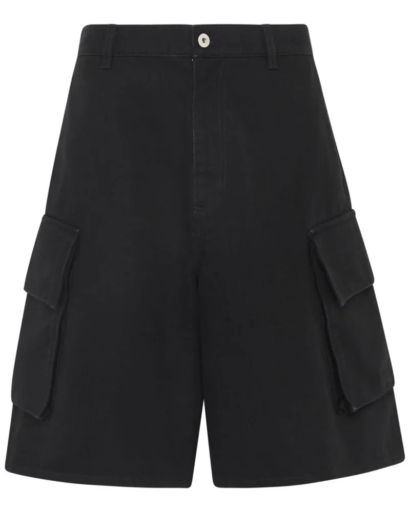 J.W.Anderson Jeans-Shorts mit aufgesetzten Taschen - Schwarz Schwarz