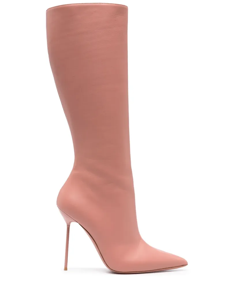 Paris Texas Stiletto-Stiefel 105mm - Rosa Rosa