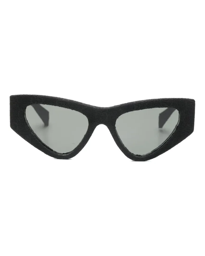 Gucci Sonnenbrille mit Cat-Eye-Gestell - Schwarz Schwarz