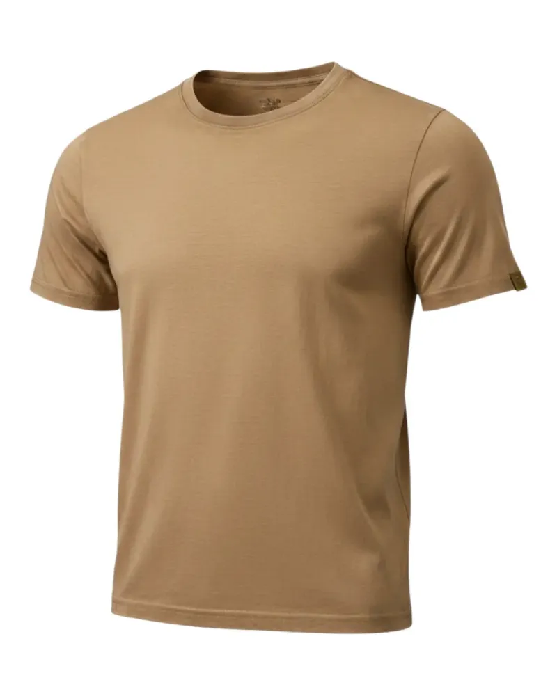 Jacob Cohën T-Shirt mit Logo-Patch - Nude Nude