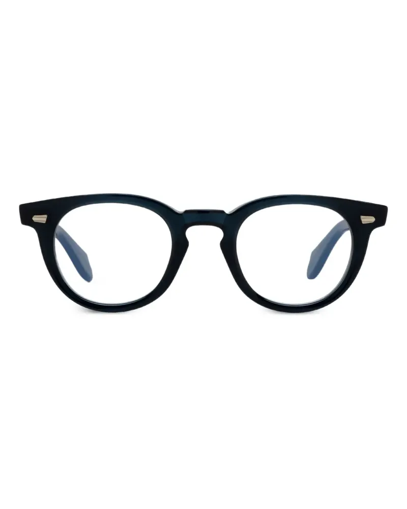 Cutler and Gross 1405 Brille mit rundem Gestell - Schwarz Schwarz