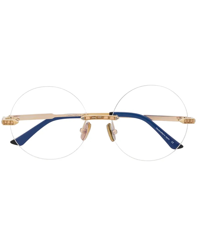 Anna-Karin Karlsson Crystal Nest' Brille - Gold Gold