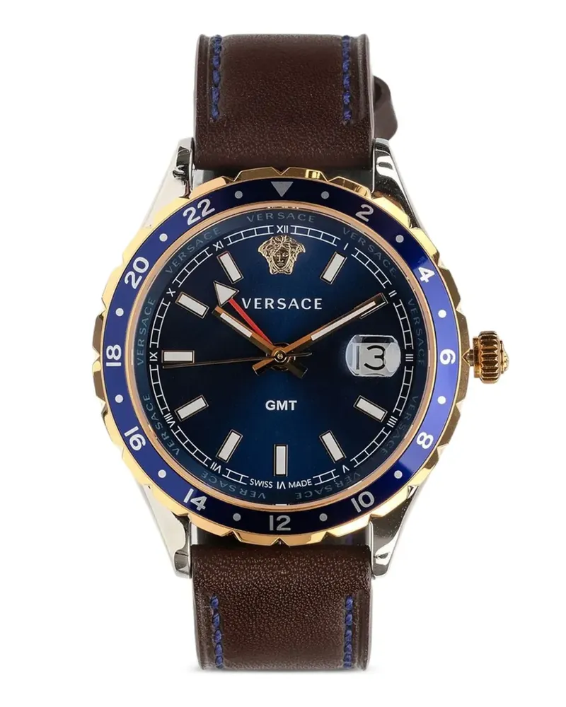Versace GMT 42mm watch - Blau Blau
