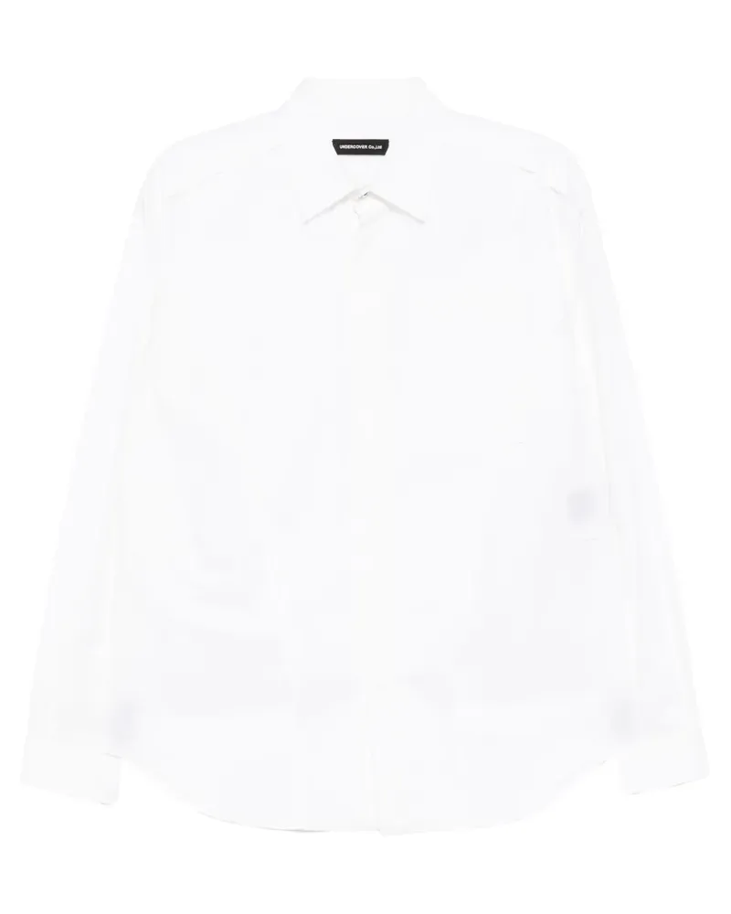 Undercover Jeanshemd mit verdecktem Verschluss - Nude Nude