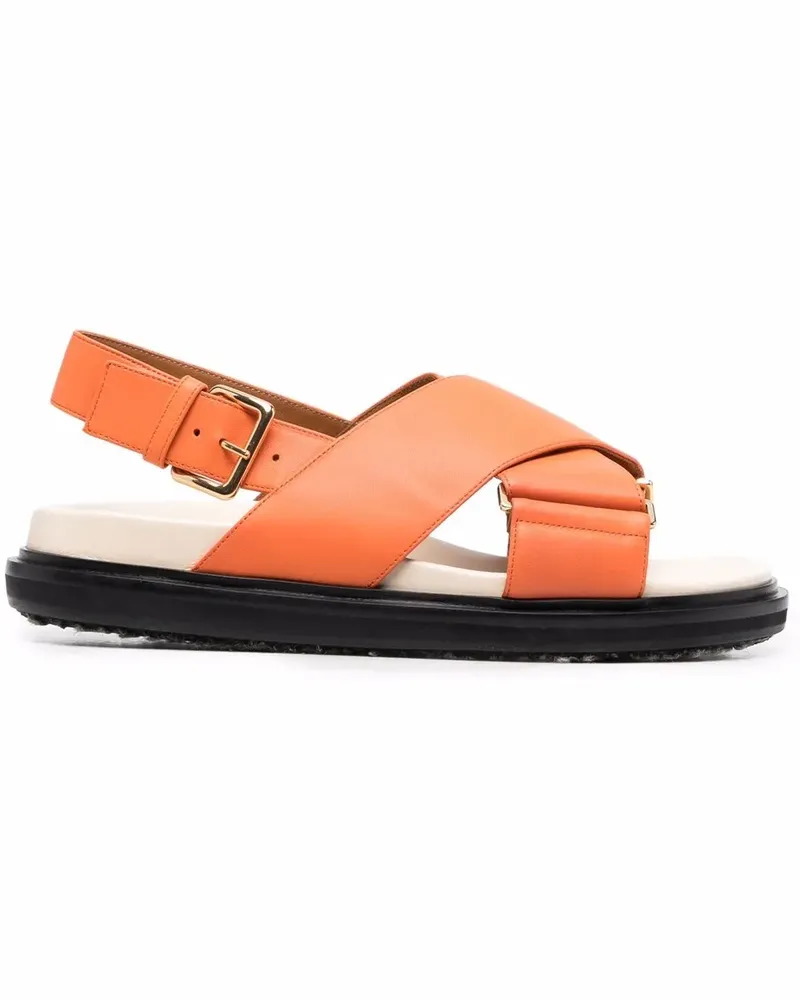 Marni Fussbett Sandalen - Orange Orange
