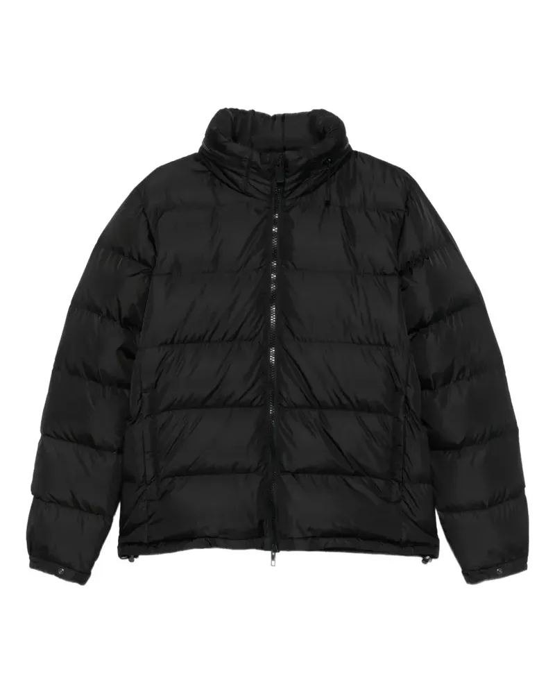 ASPESI quilted hooded jacket - Schwarz Schwarz