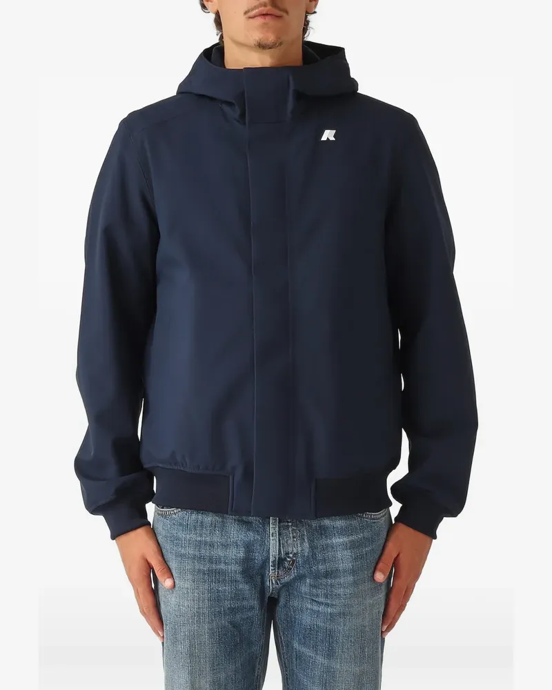 K-Way zip-fastening jacket - Blau Blau