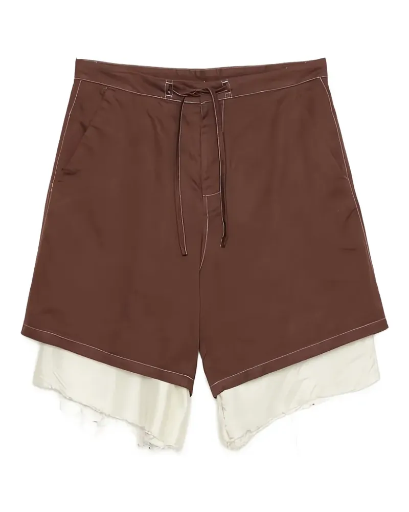 Edward Cuming Exploded PIece shorts - Braun Braun